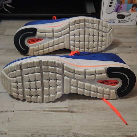 Nike Running Shoes Blue/Orange Size 9 Men – Lightweight & Comfortable - Picture 7 of 12